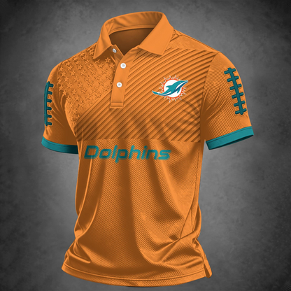 MIA x NFL Premium Polo Shirt