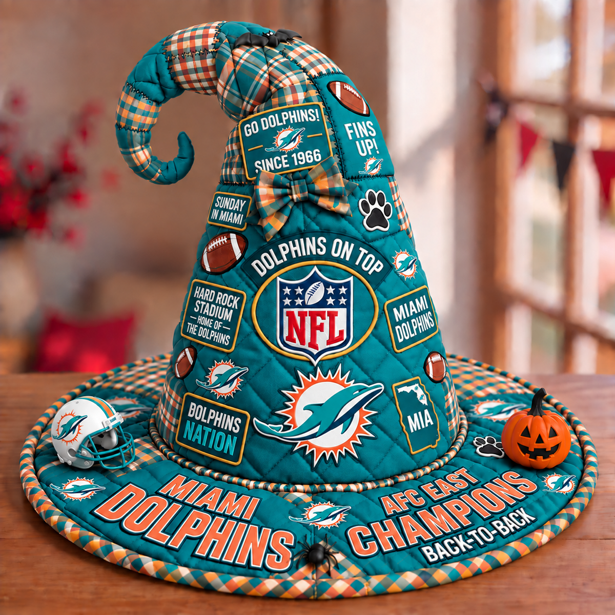 MIA x NFL Quilted Witch Hat