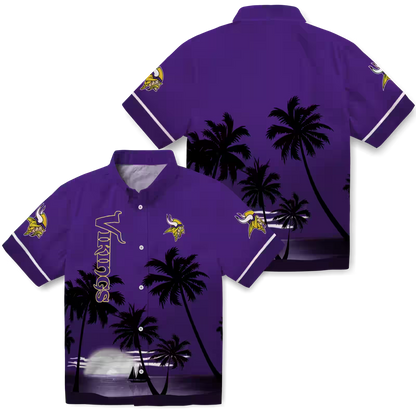 MIN x NFL Hawaiian Shirt ’??? Beach Sunset DATND TANTD 270526