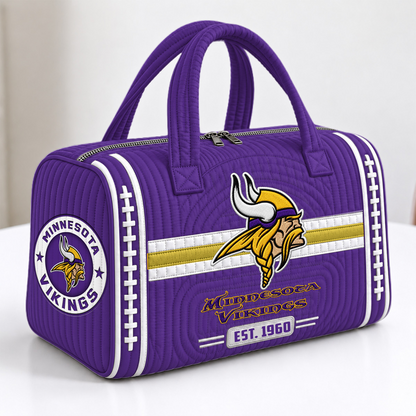 MIN x NFL Quilted Luggage Travel Bag