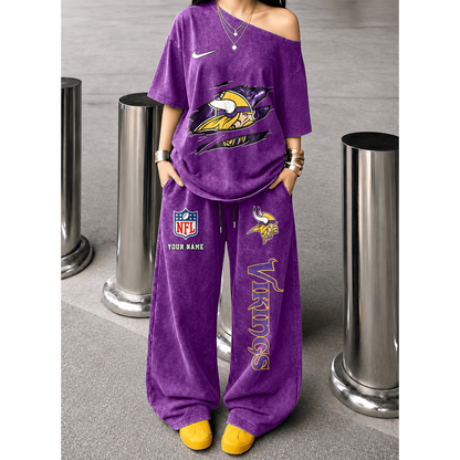 MIN x NFL Relaxed Fit Two Piece Sportswear Set
