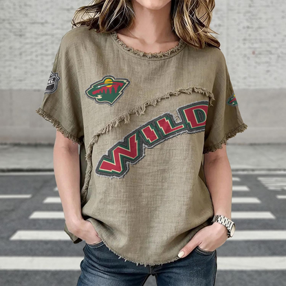 MIN x NHL Women’???s Vintage O-Neck 2905 DatND DVT