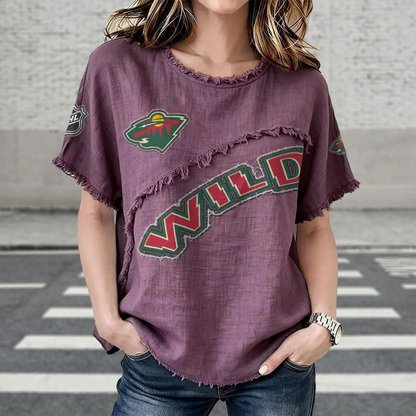 MIN x NHL Women’???s Vintage O-Neck 2905 DatND DVT