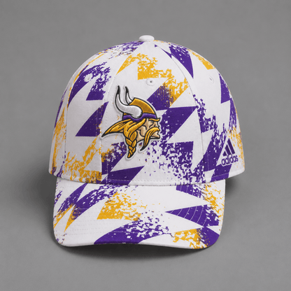 MV Premium NFL Sports Fan Geometric Pattern Baseball Cap