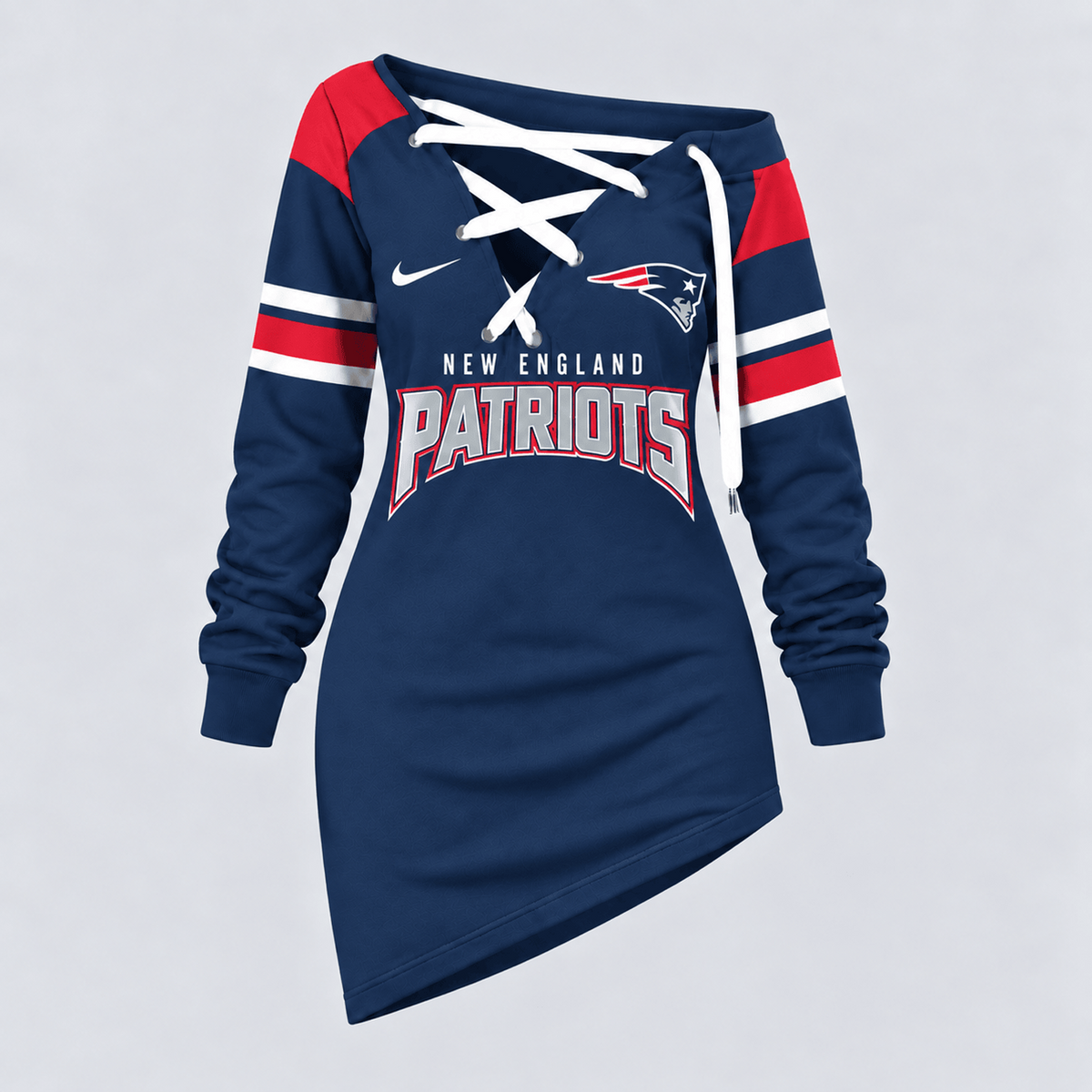 NE x NFL Game Day Spirit Lace-Up Sweatshirt