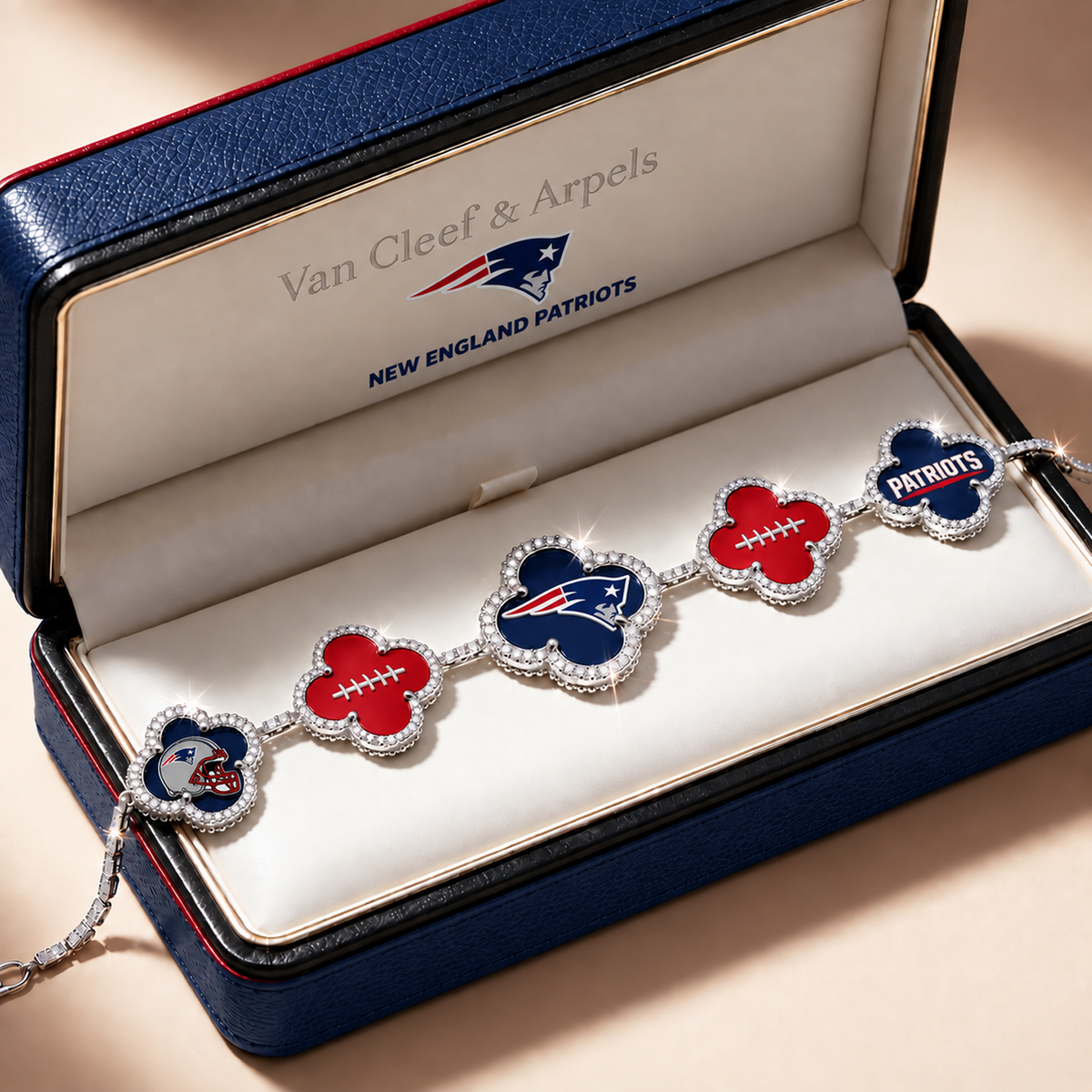 NE x NFL Luxury Van-bracelet