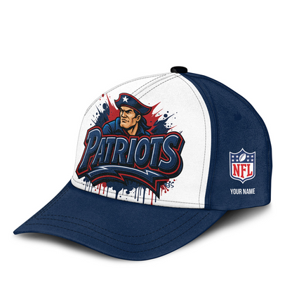 NE x NFL Premium Custom Graffiti Team Cap