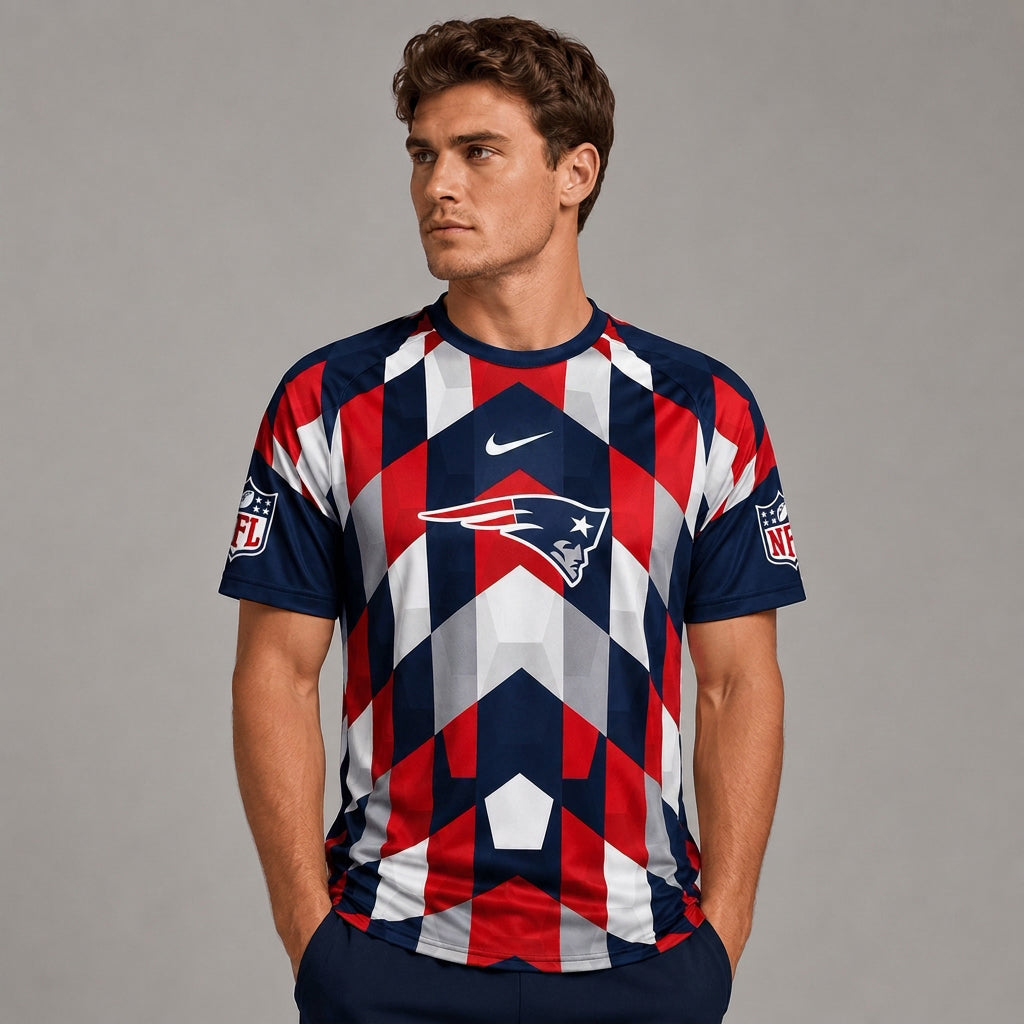 NEP x Premium NFL Geometric Fan Performance T-Shirt