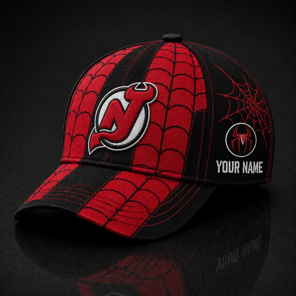 NJD NHL x Spider Man Premium V2 Classic Cap Limited Edition Gift for Football Fans