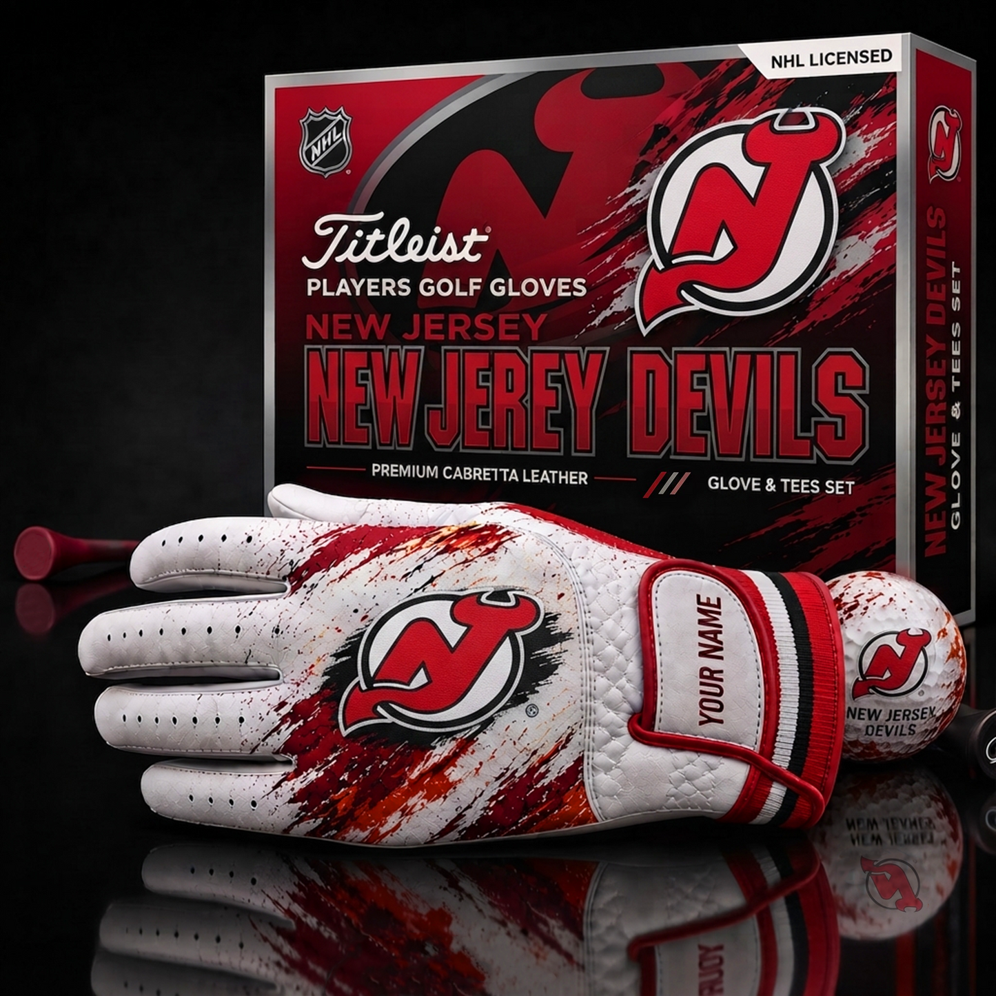 NJD_LUXURY PERSONALIZED GOLF GLOVE SET LIMITED EDTION