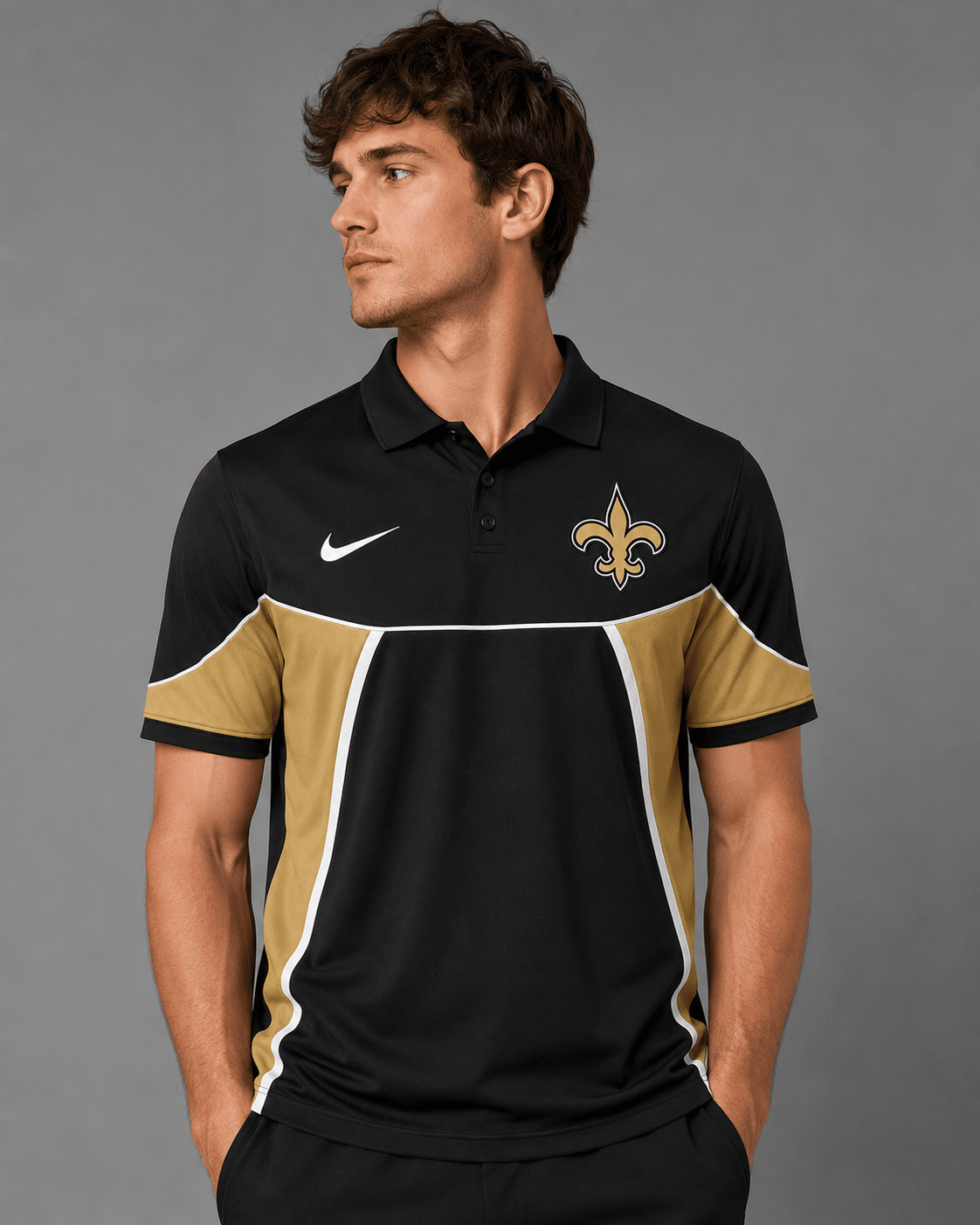 NOS Premium NFL Personalized Sports Style Polo Shirt
