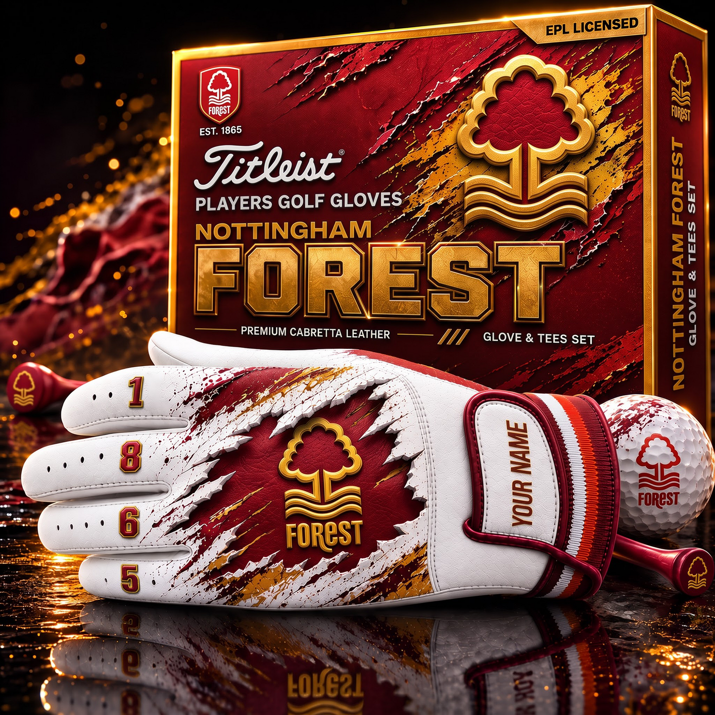 NOT X PREMIUM EPL PLAYERS GOLF GLOVE GIFT SET