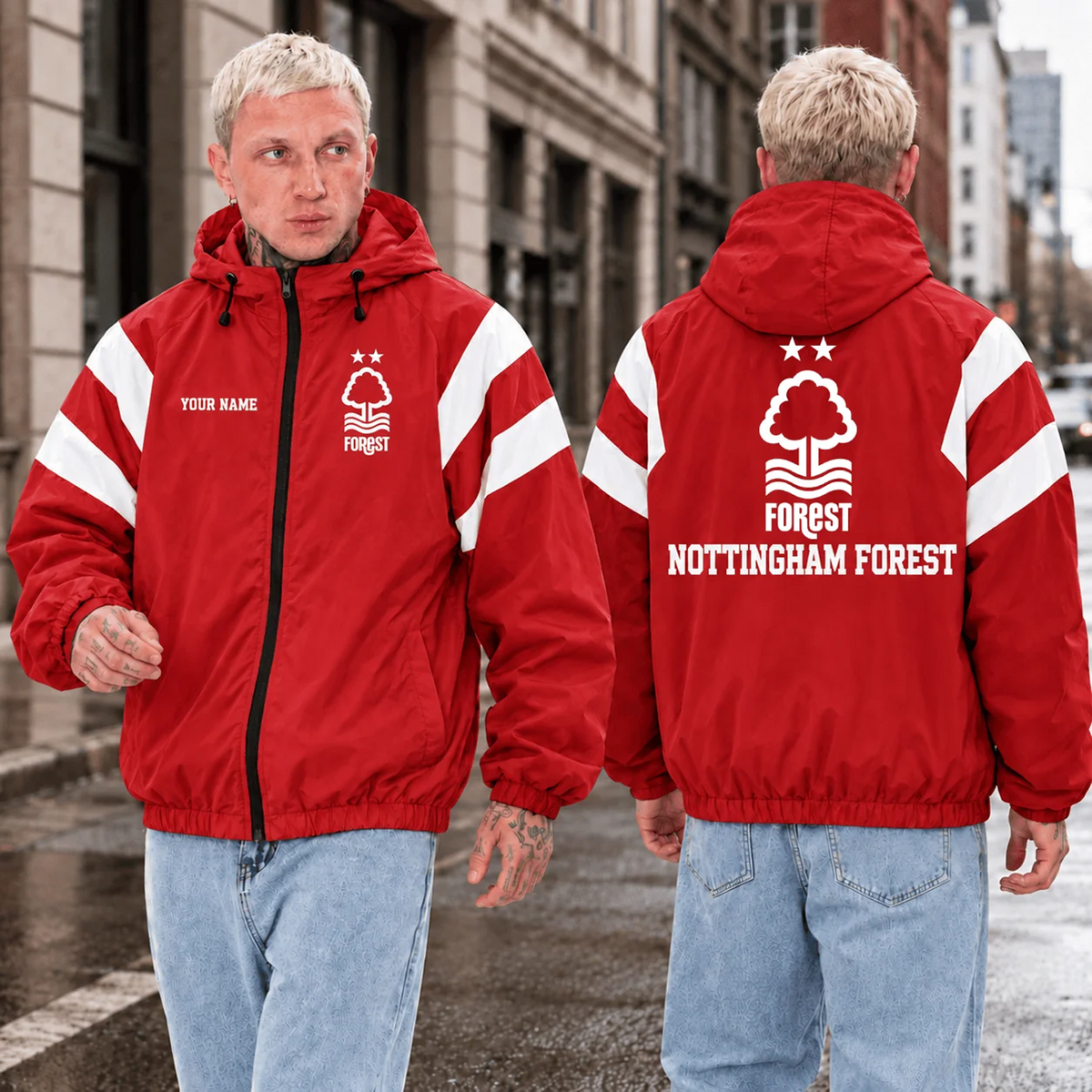 NOT x EPL Outdoor Jacket Custom Name For Fan