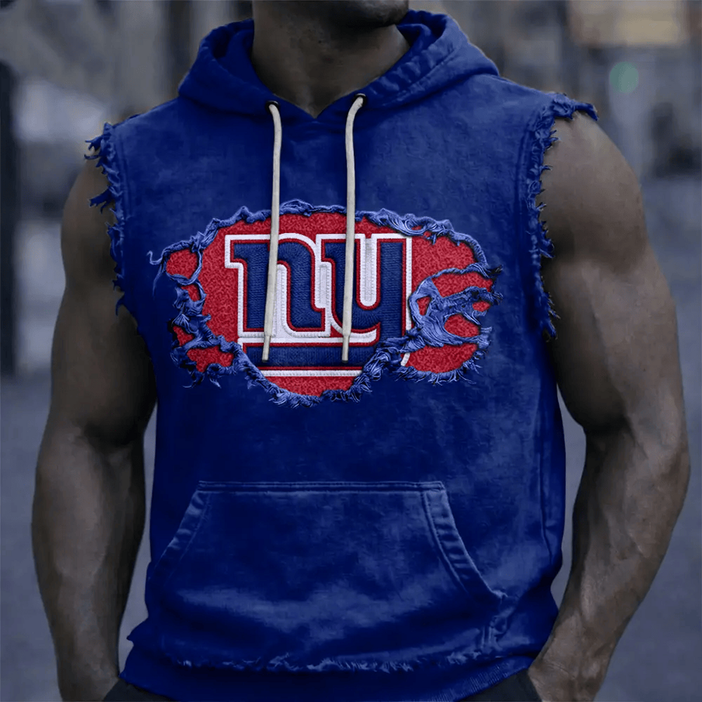 NYG x NFL Men’???s Sleeveless Hoodie Tank DATND TANTD 280526