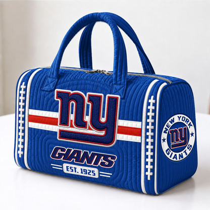 NO x NFL Quilted Luggage Travel Bag