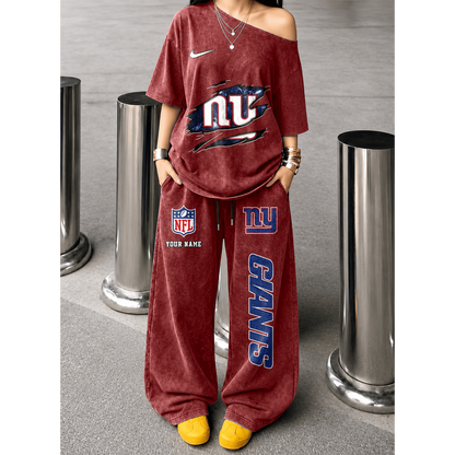 NYG x NFL Relaxed Fit Two Piece Sportswear Set
