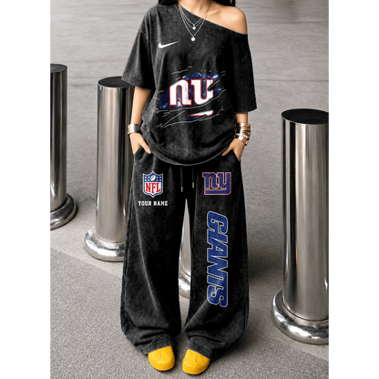 NYG x NFL Relaxed Fit Two Piece Sportswear Set