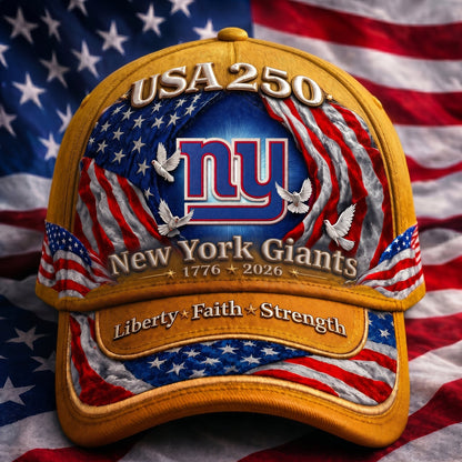 Premium NFL x NYG 250 Years  Anniversary Of Freedom  Cap 220626