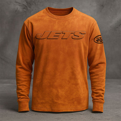 NYJ x NFL Embossed SweatShirt DATND TANTD KAN