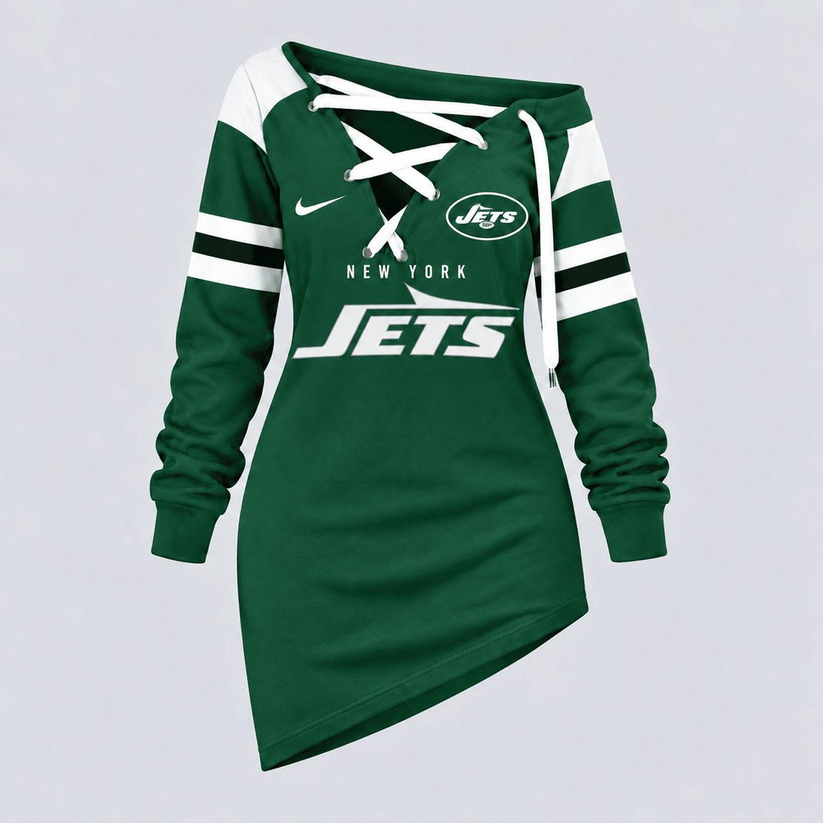 NYJ x NFL Game Day Spirit Lace-Up Sweatshirt