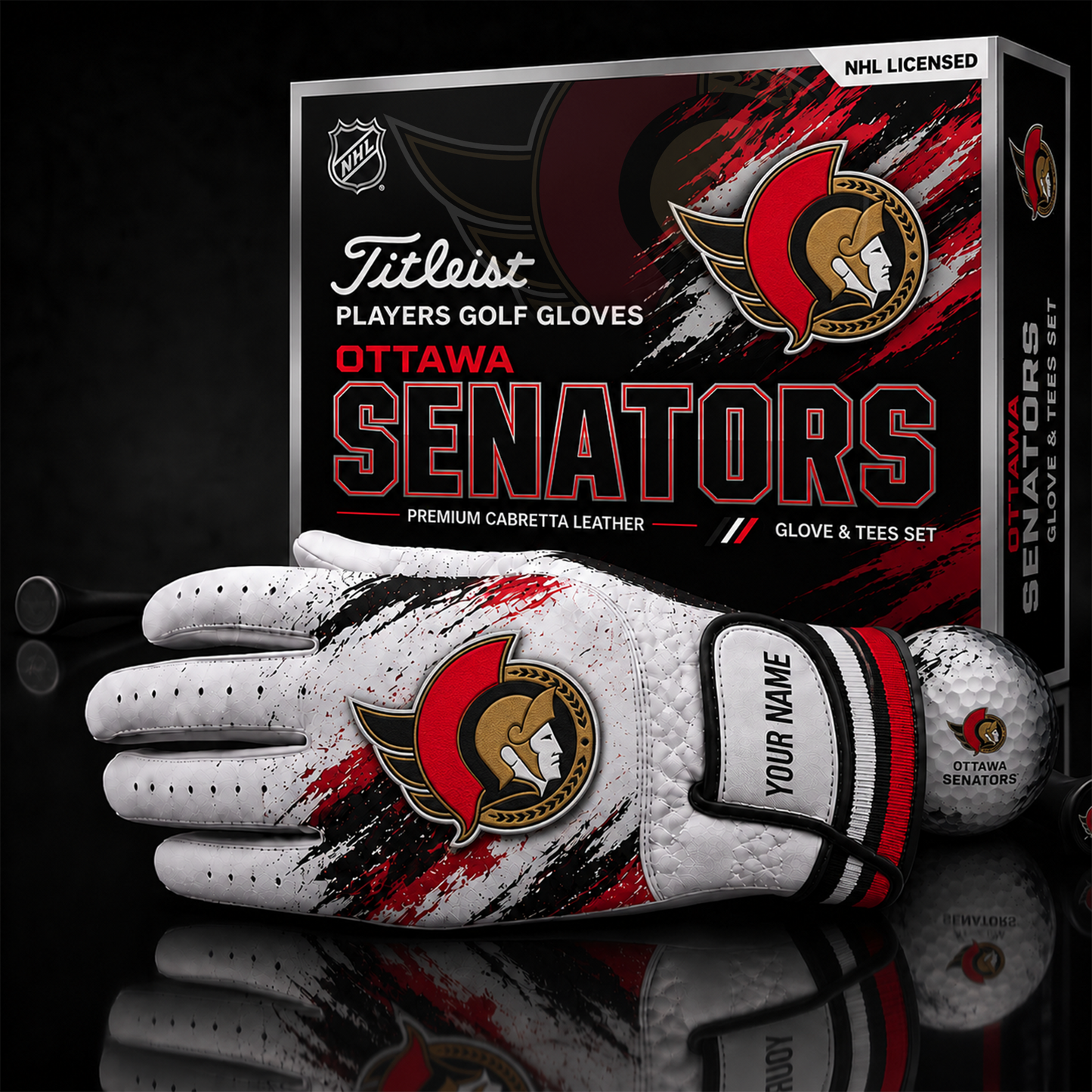 OS_LUXURY PERSONALIZED GOLF GLOVE SET LIMITED EDTION