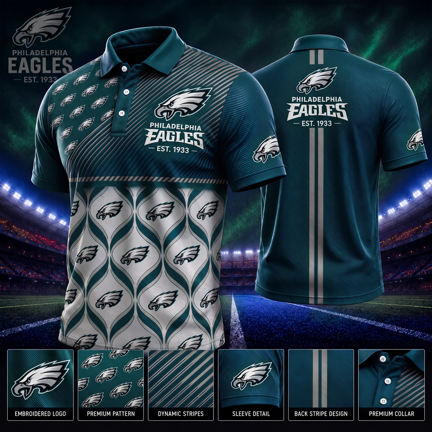PE_PREMIUM NFL  EXCLUSIVE POLO SHIRT LIMITED EDITION 200726