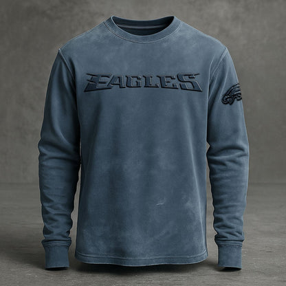 PHI x NFL Embossed SweatShirt DATND TANTD KAN