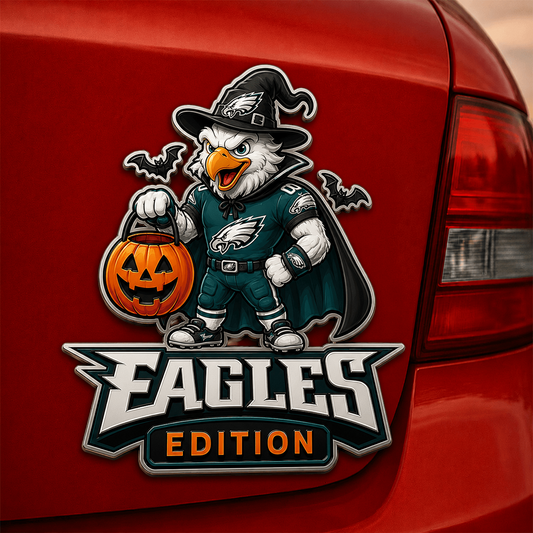 PHI x NFL Halloween Edition Car Namge Badge