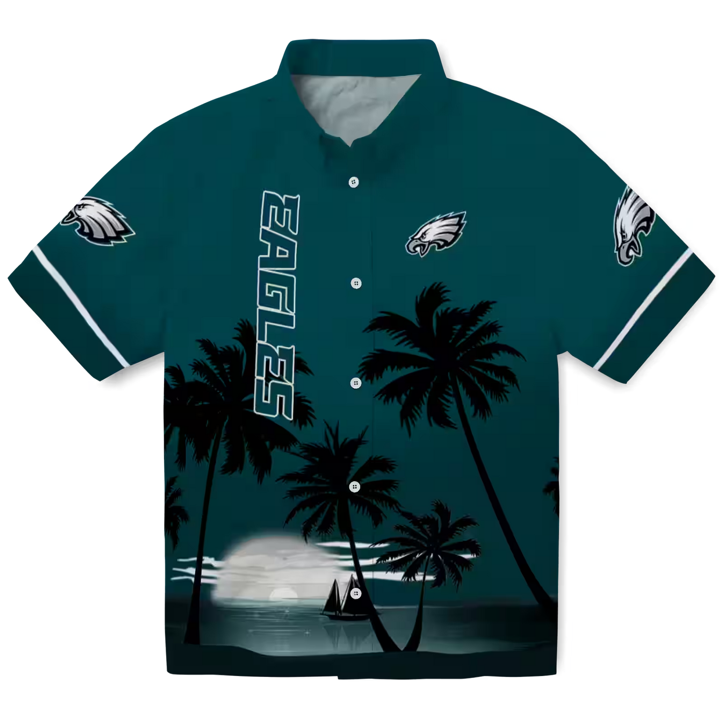 PHI x NFL Hawaiian Shirt ’??? Beach Sunset DATND TANTD 270526
