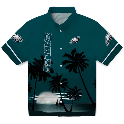 PHI x NFL Hawaiian Shirt ’??? Beach Sunset DATND TANTD 270526