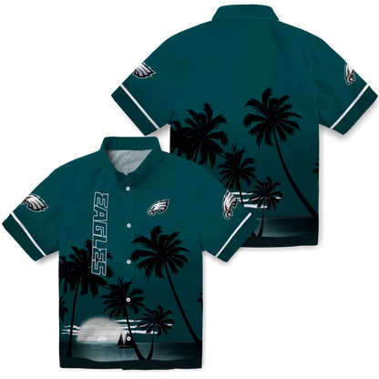 PHI x NFL Hawaiian Shirt ’??? Beach Sunset DATND TANTD 270526