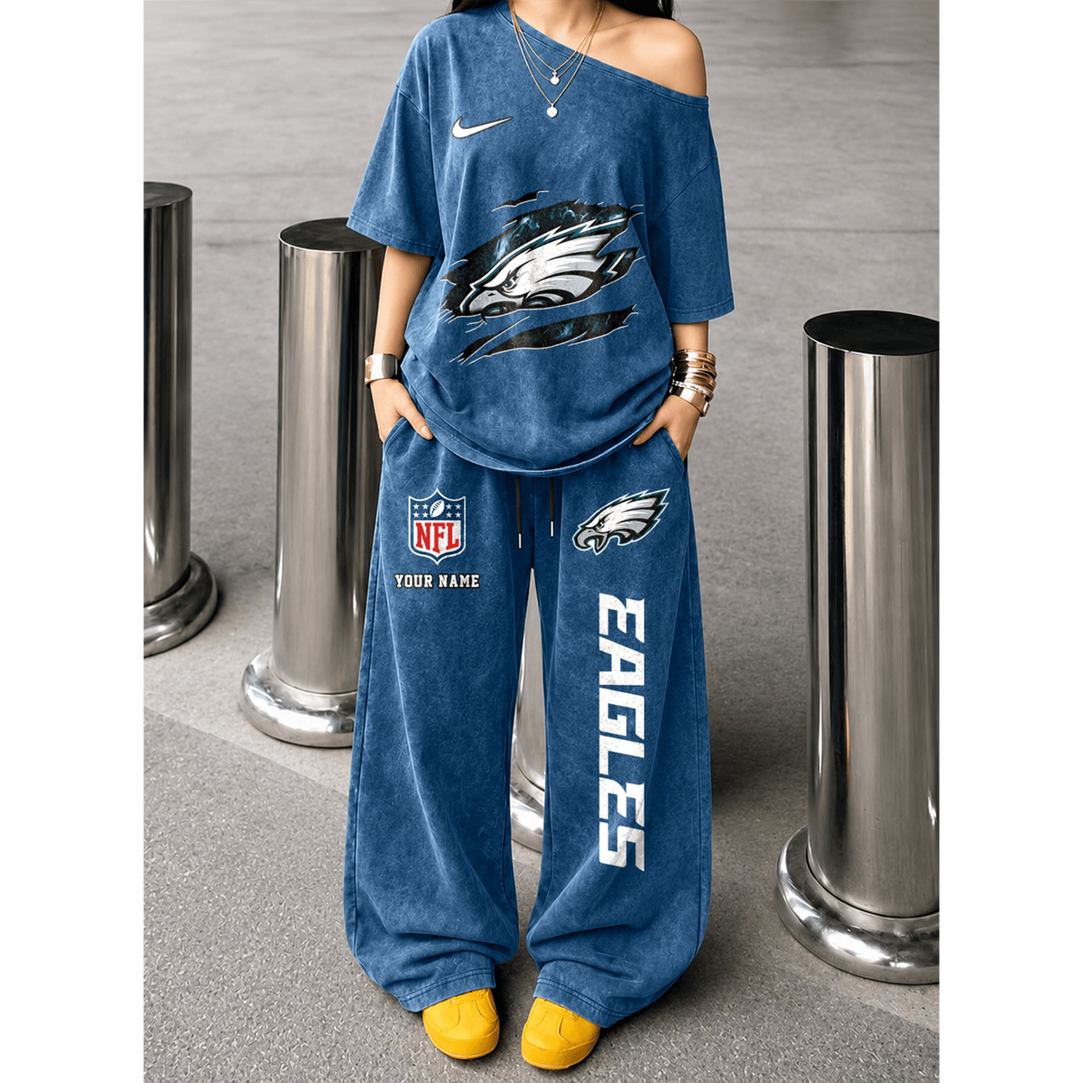 PHI x NFL Relaxed Fit Two Piece Sportswear Set
