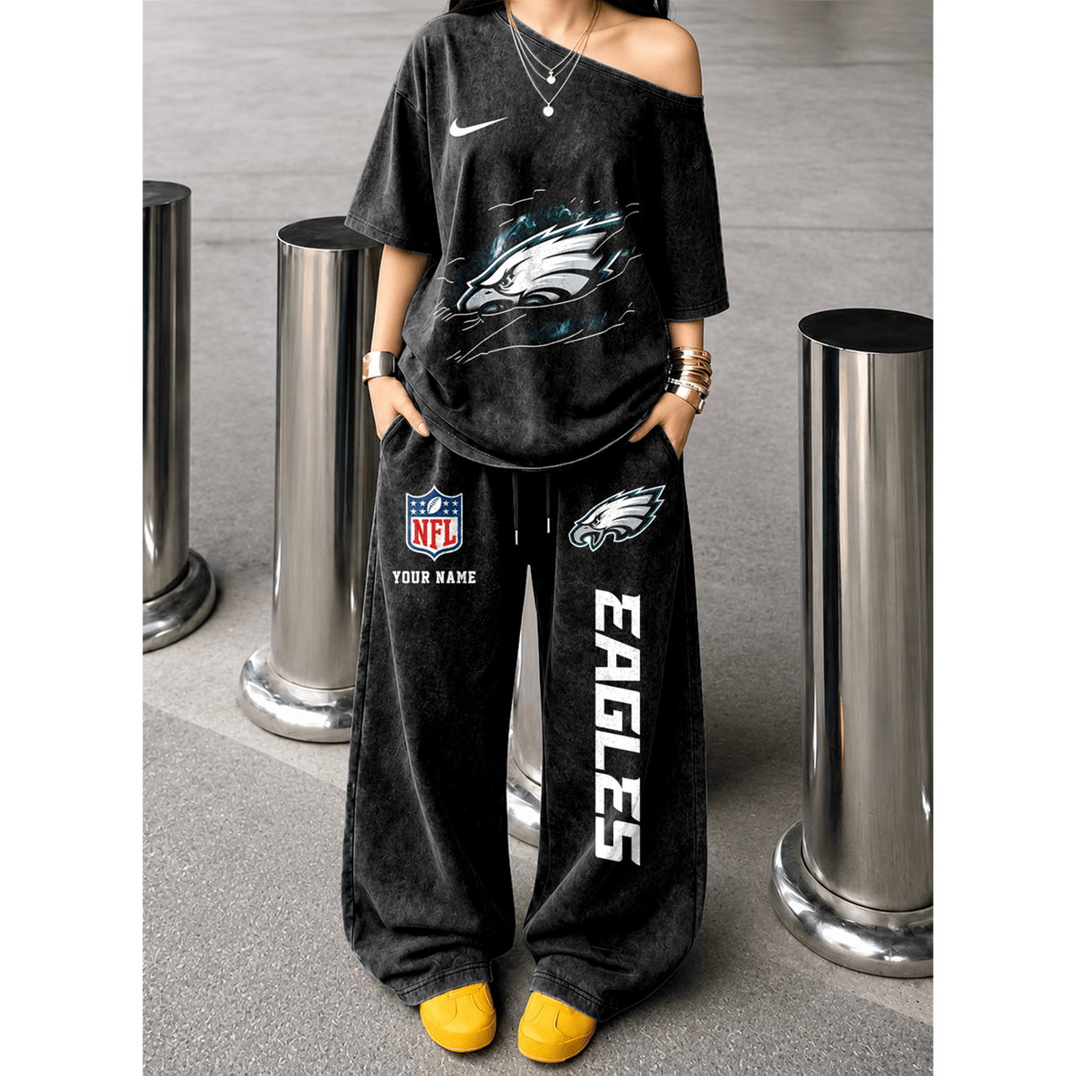 PHI x NFL Relaxed Fit Two Piece Sportswear Set