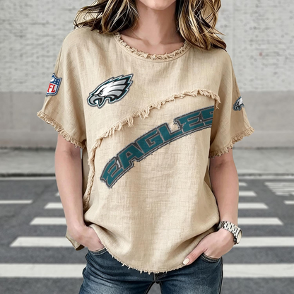 PHI x NFL Women’???s Vintage O-Neck 2905 DatND DVT
