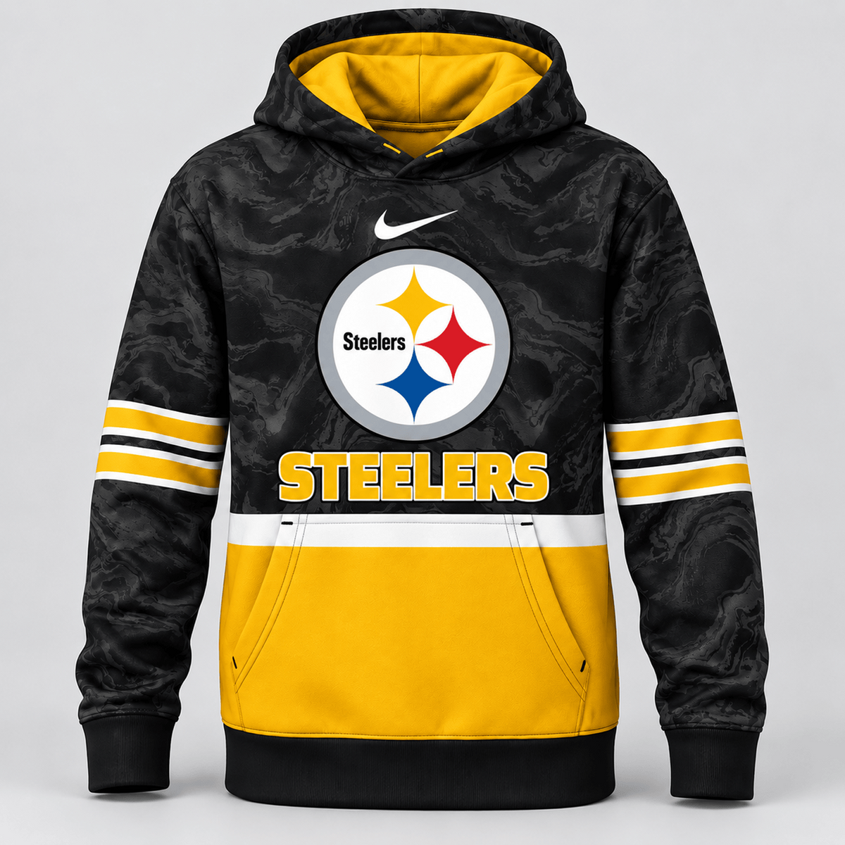 PIT Premium NFL Camo Colorblock Pullover Hoodie