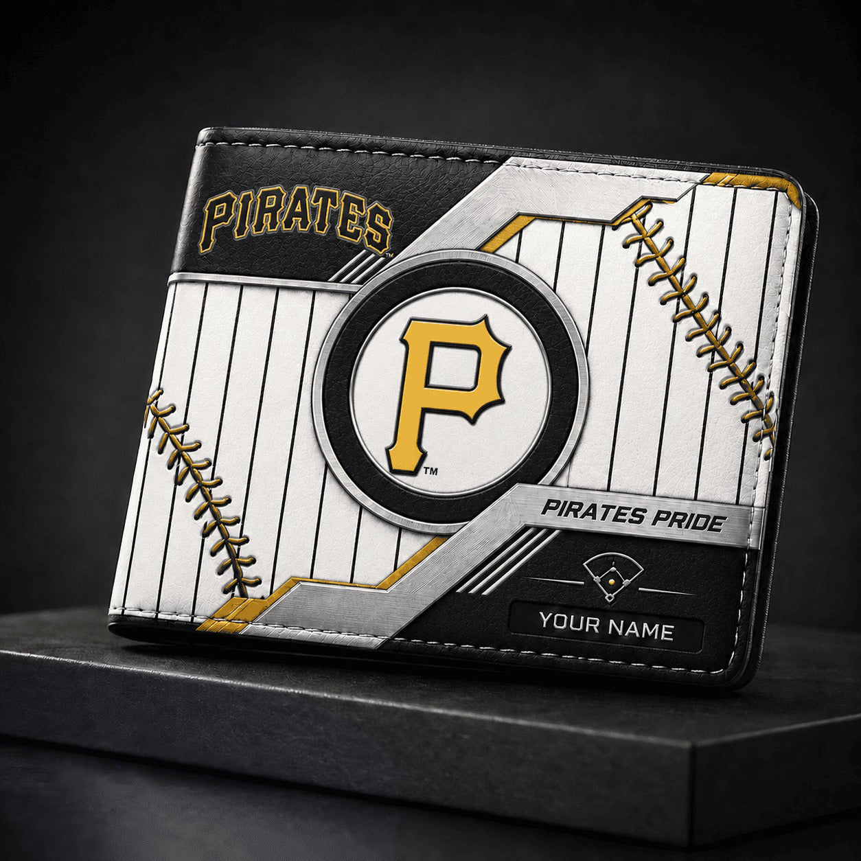 PIT x MLB Premium Men Wallet Luxury Personalized Gift For Fan Men
