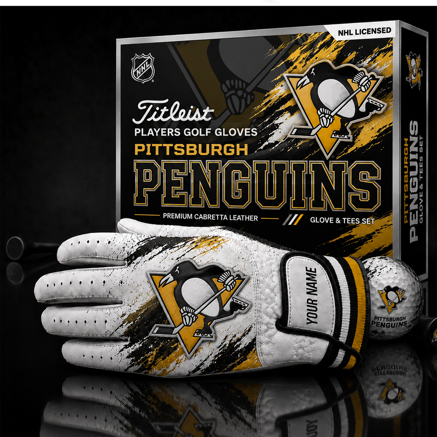 PP_LUXURY PERSONALIZED GOLF GLOVE SET LIMITED EDTION