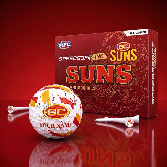 PREMIUM AFL X GCS EXCLUSIVE PERSONALIZED GOLF BALL SET LIMITED EDTION