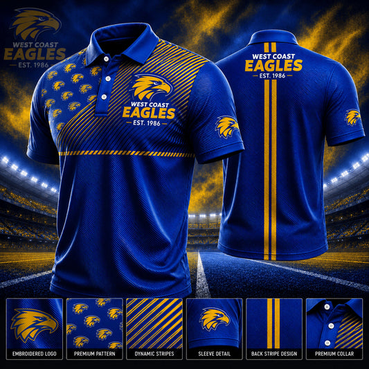 PREMIUM AFL X WCE EXCLUSIVE POLO SHIRT LIMITED EDITION