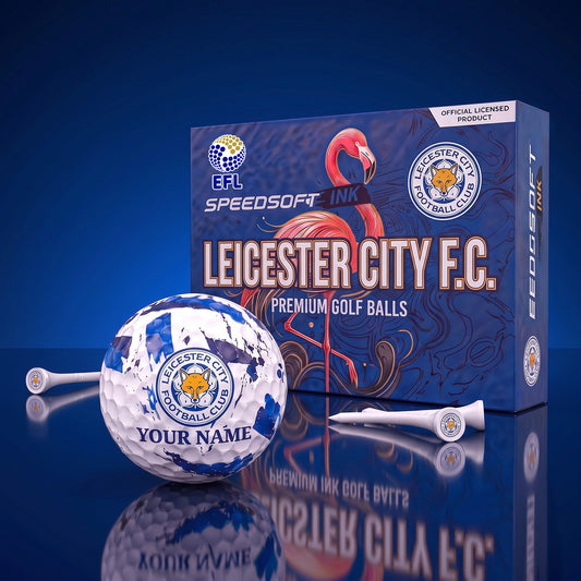 PREMIUM EFL X LES EXCLUSIVE PERSONALIZED GOLF BALL SET LIMITED EDTION