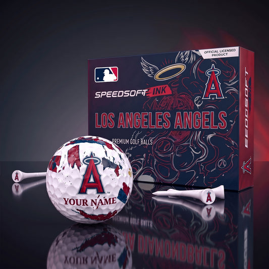 PREMIUM MLB X LAA EXCLUSIVE PERSONALIZED GOLF BALL SET LIMITED EDTION