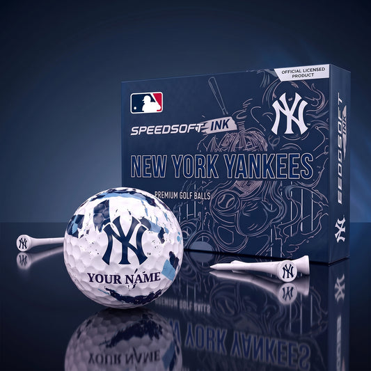 PREMIUM MLB X NYY EXCLUSIVE PERSONALIZED GOLF BALL SET LIMITED EDTION