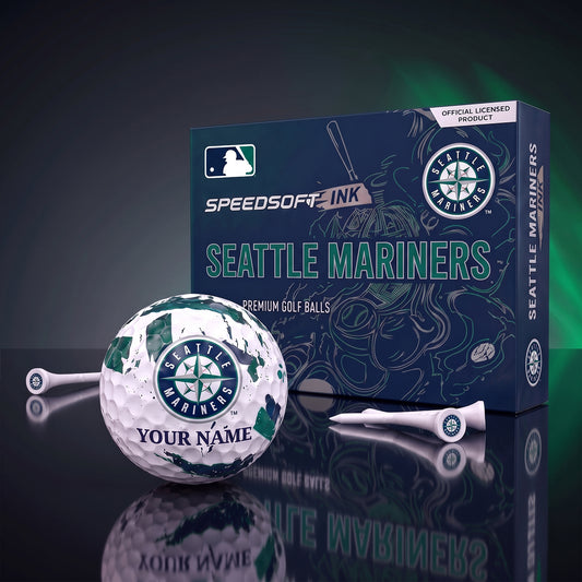 PREMIUM MLB X SM EXCLUSIVE PERSONALIZED GOLF BALL SET LIMITED EDTION
