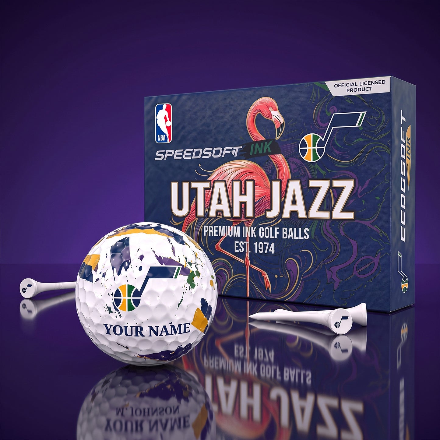 PREMIUM NBA X UJ EXCLUSIVE PERSONALIZED GOLF BALL SET LIMITED EDTION