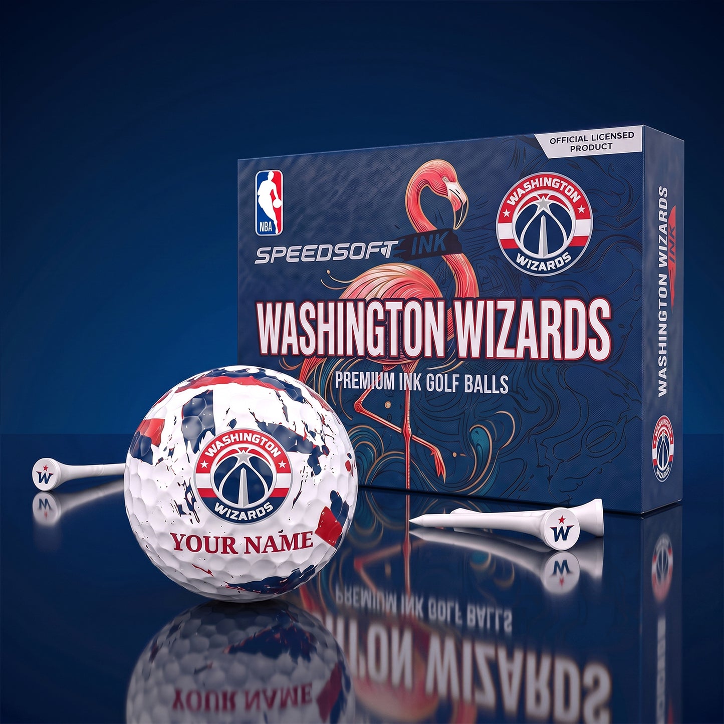 PREMIUM NBA X WW EXCLUSIVE PERSONALIZED GOLF BALL SET LIMITED EDTION