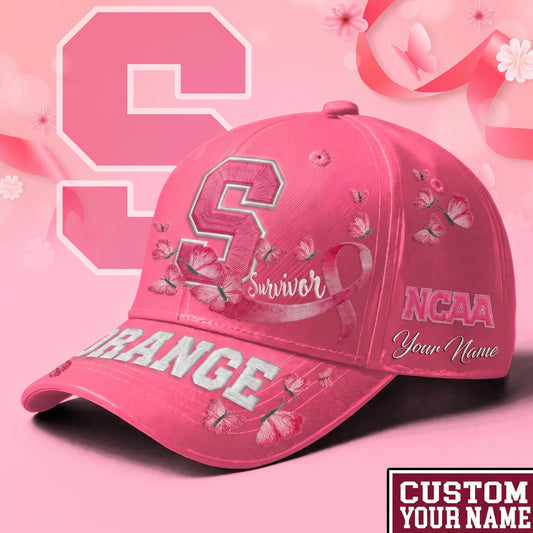 PREMIUM NCAA X SO EXCLUSIVE BREAST CANCER SURVIOR CAP