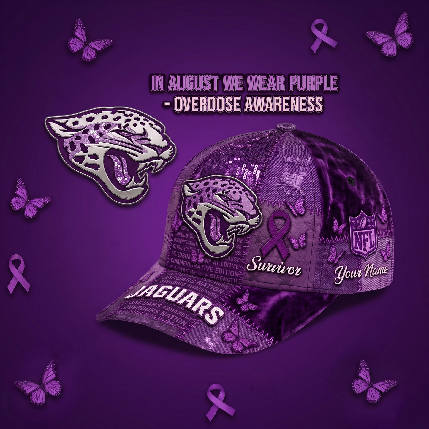 PREMIUM NFL X JJ EXCLUSIVE OA PERSONALIZED CAP