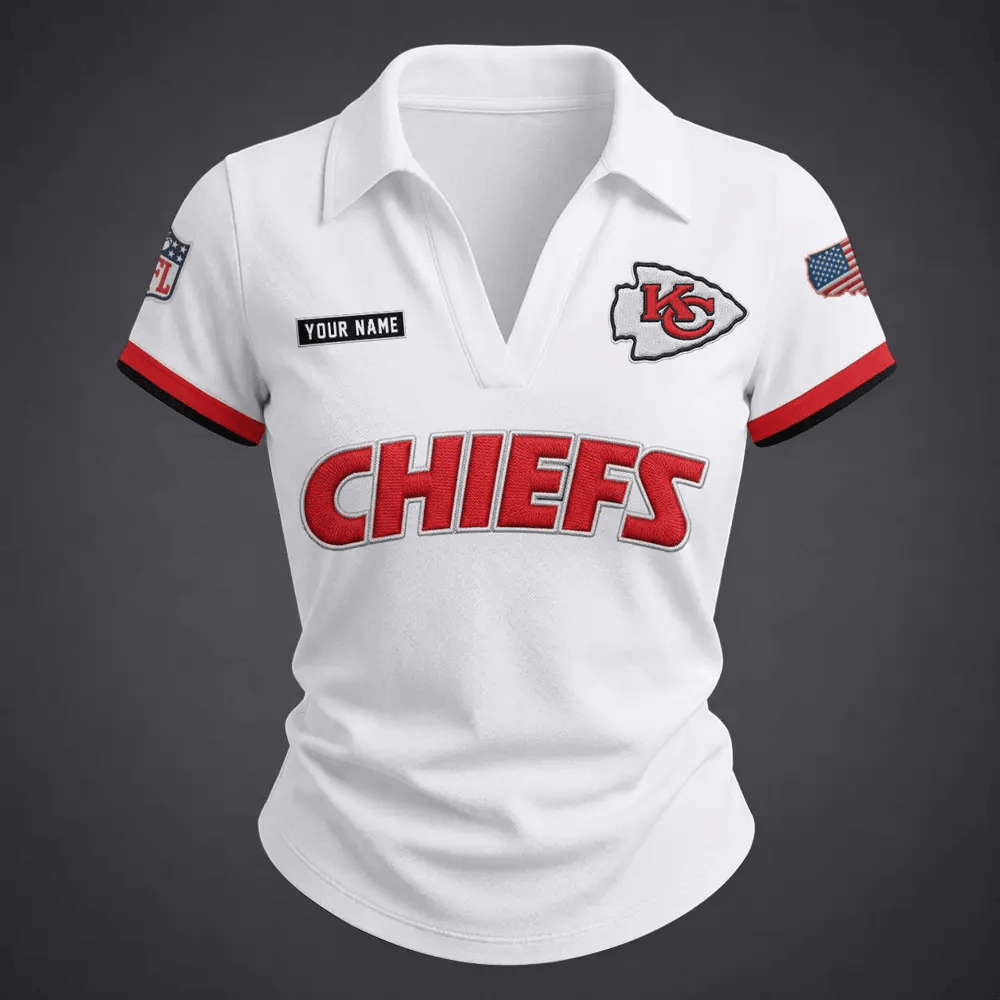 PREMIUM NFL X KCC  Women�???s Collared Shirt FOR SUMMER HOLIDAY NDT VHM 090626
