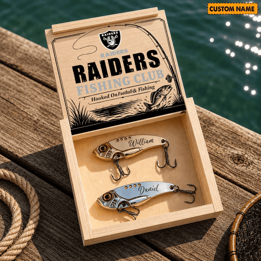 PREMIUM NFL X LV Custom Name Fishing Lure Set Gift For Fan - Limited Edition 070726