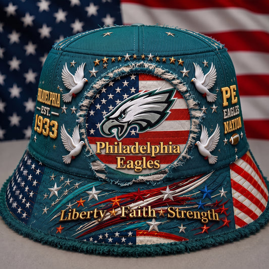 PREMIUM NFL X PE EXCLUSIVE BUCKET HAT FOR SUMMER HOLIDAY